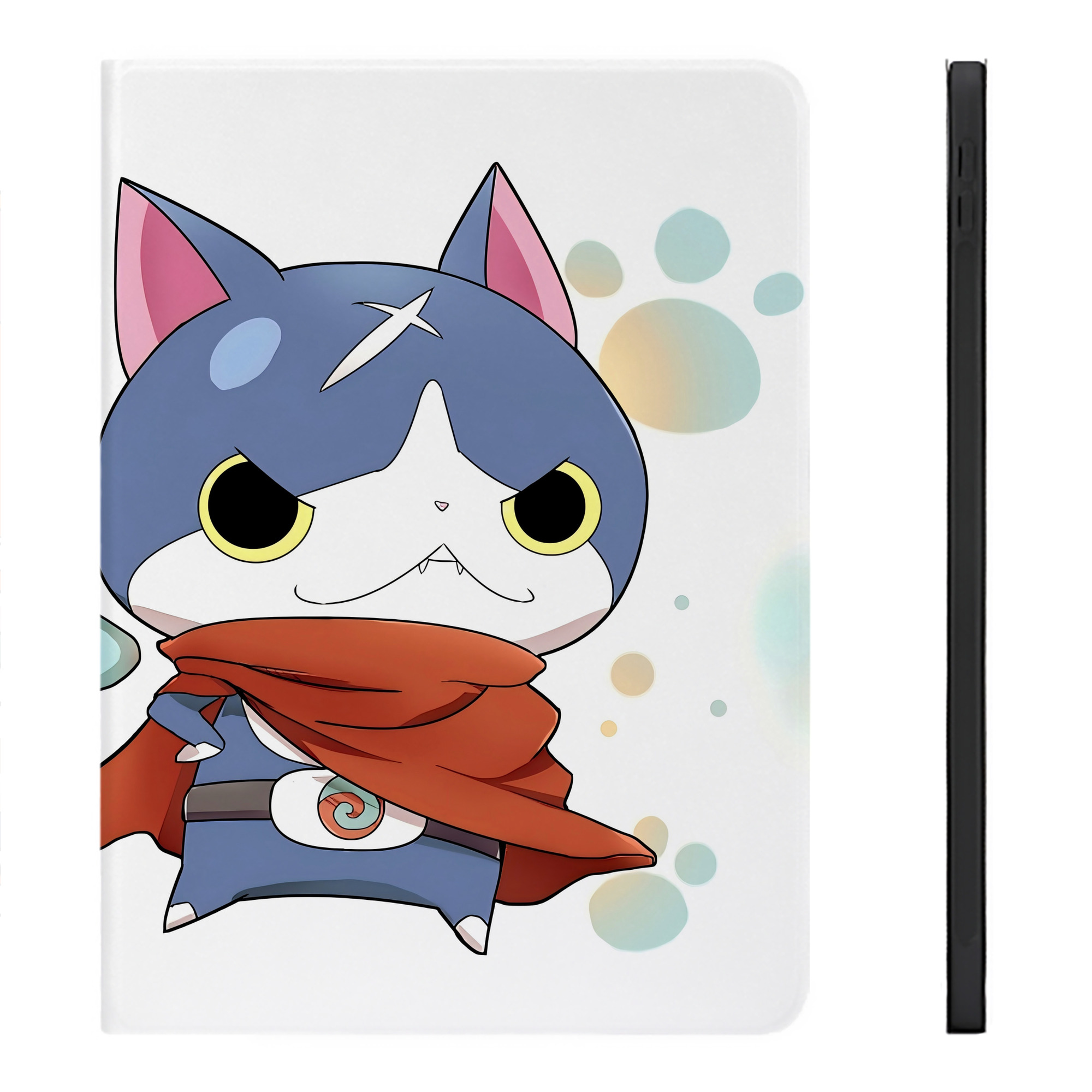 （画像用） 妖怪ウォッチ Yo-kai Watch IPadケース ペンホルダー付き ブックスタイルデザイン